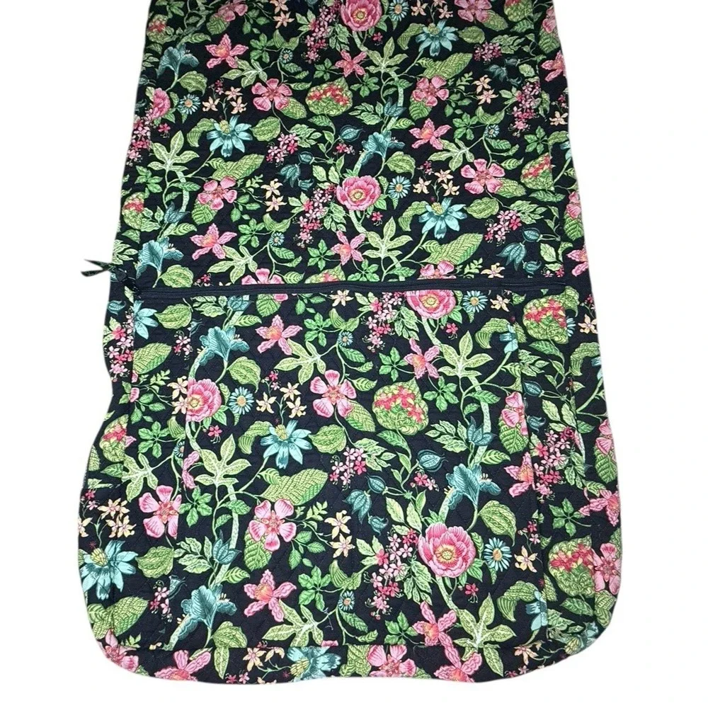 Vera Bradley Garment Bag Botanica Floral Long Hanging Clothes‎ Travel Organizer